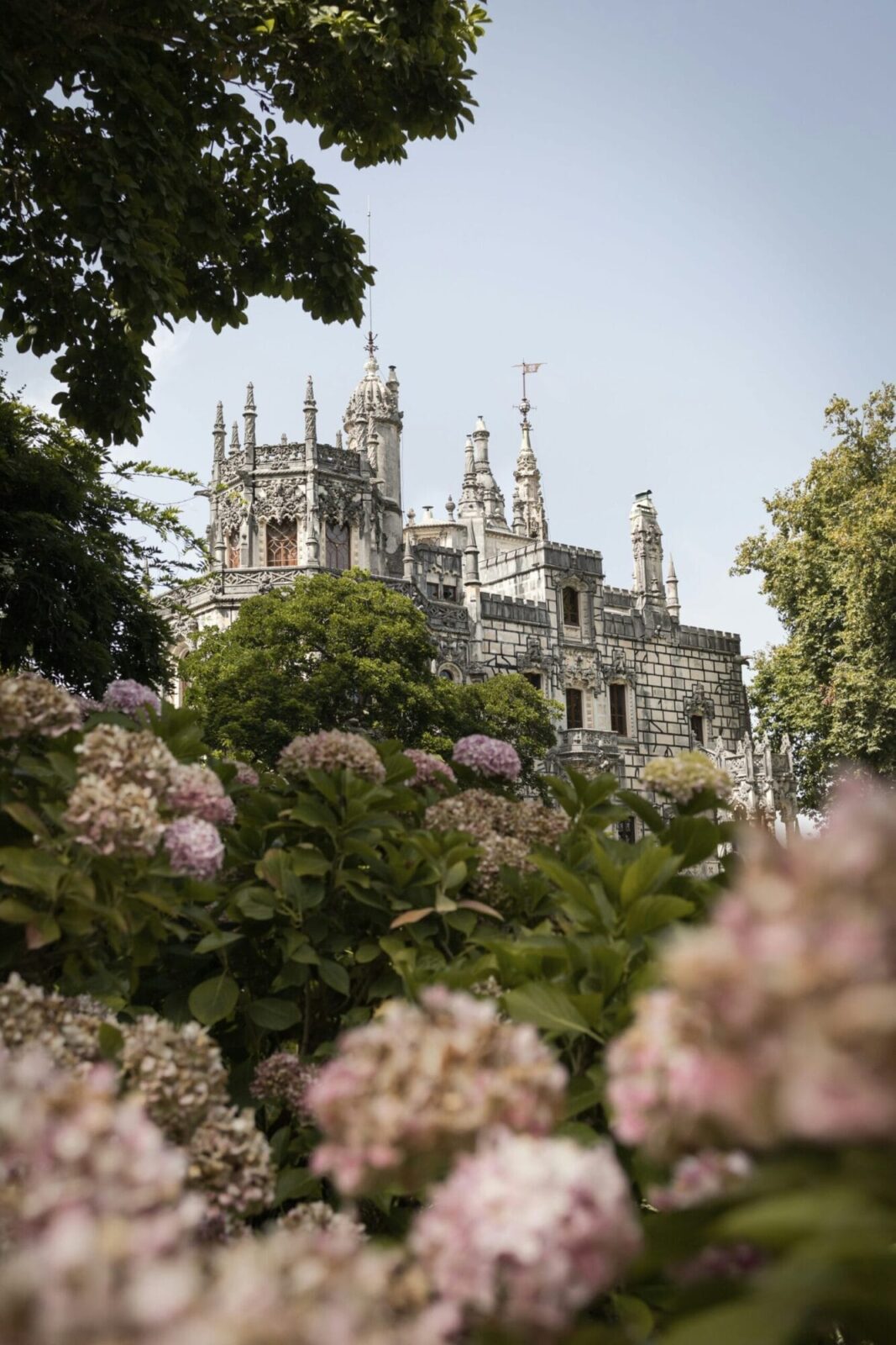 Quinta da Regaleira gardens in Sintra, Portugal